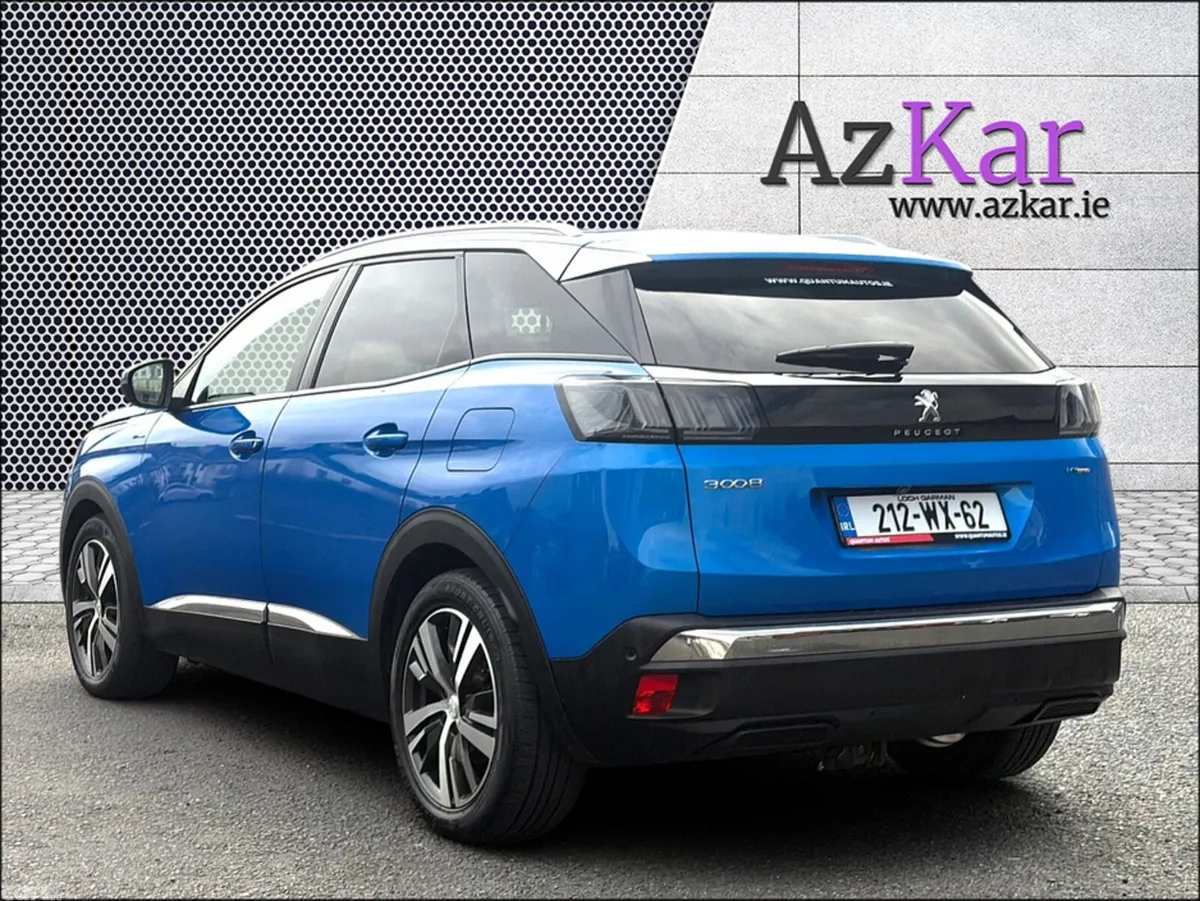 Peugeot 3008 SUV, Petrol Plug-in Hybrid, 2021, Blue