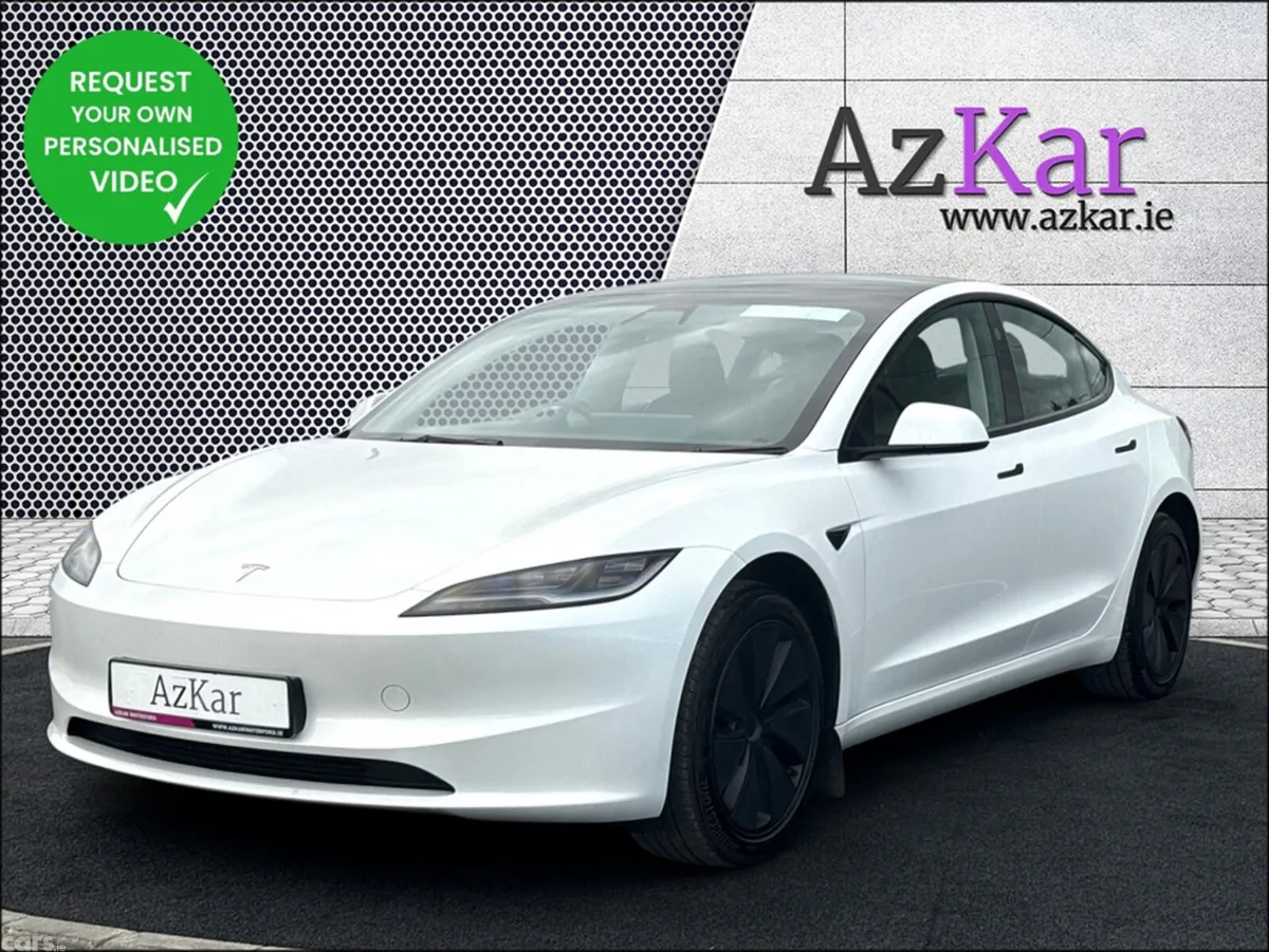 Tesla Model 3 Saloon, Electric, 2024, White