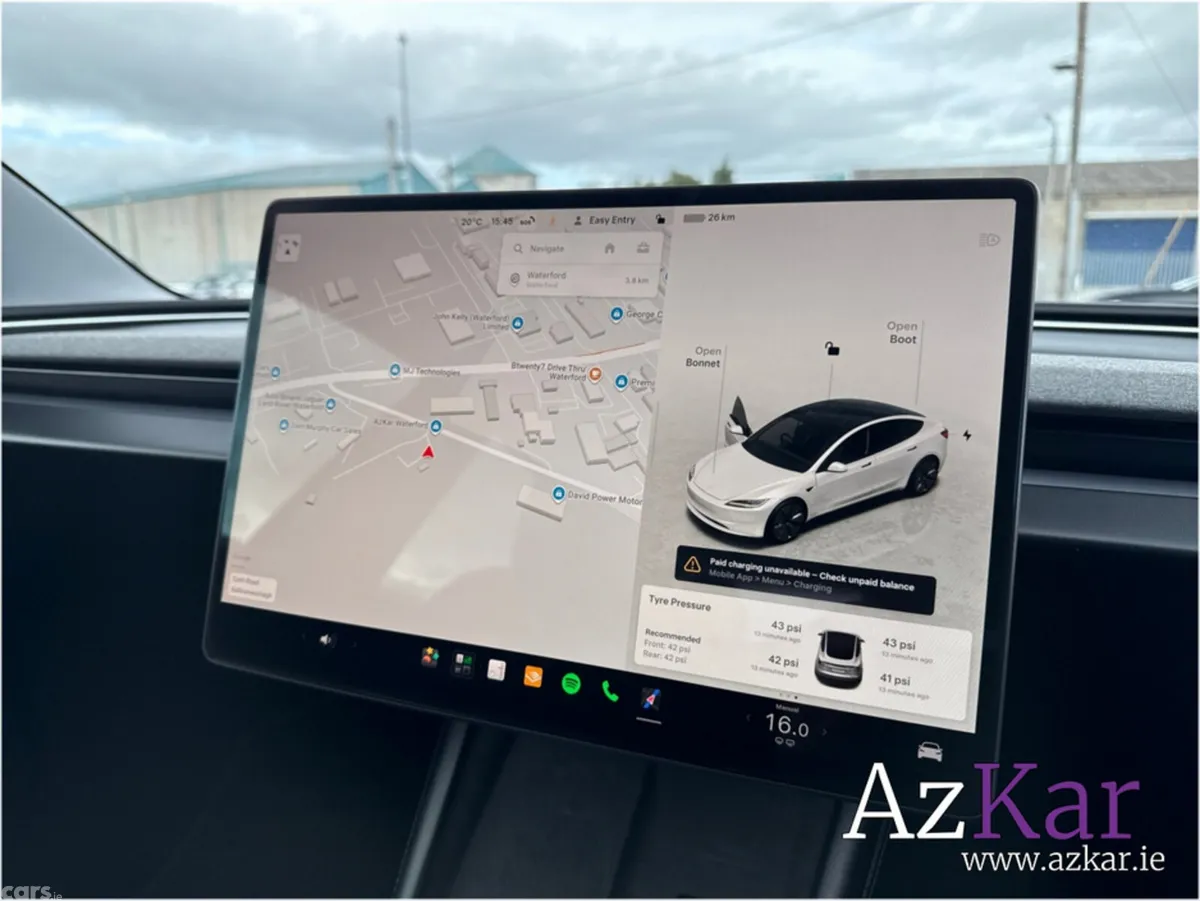 Tesla Model 3 Saloon, Electric, 2024, White