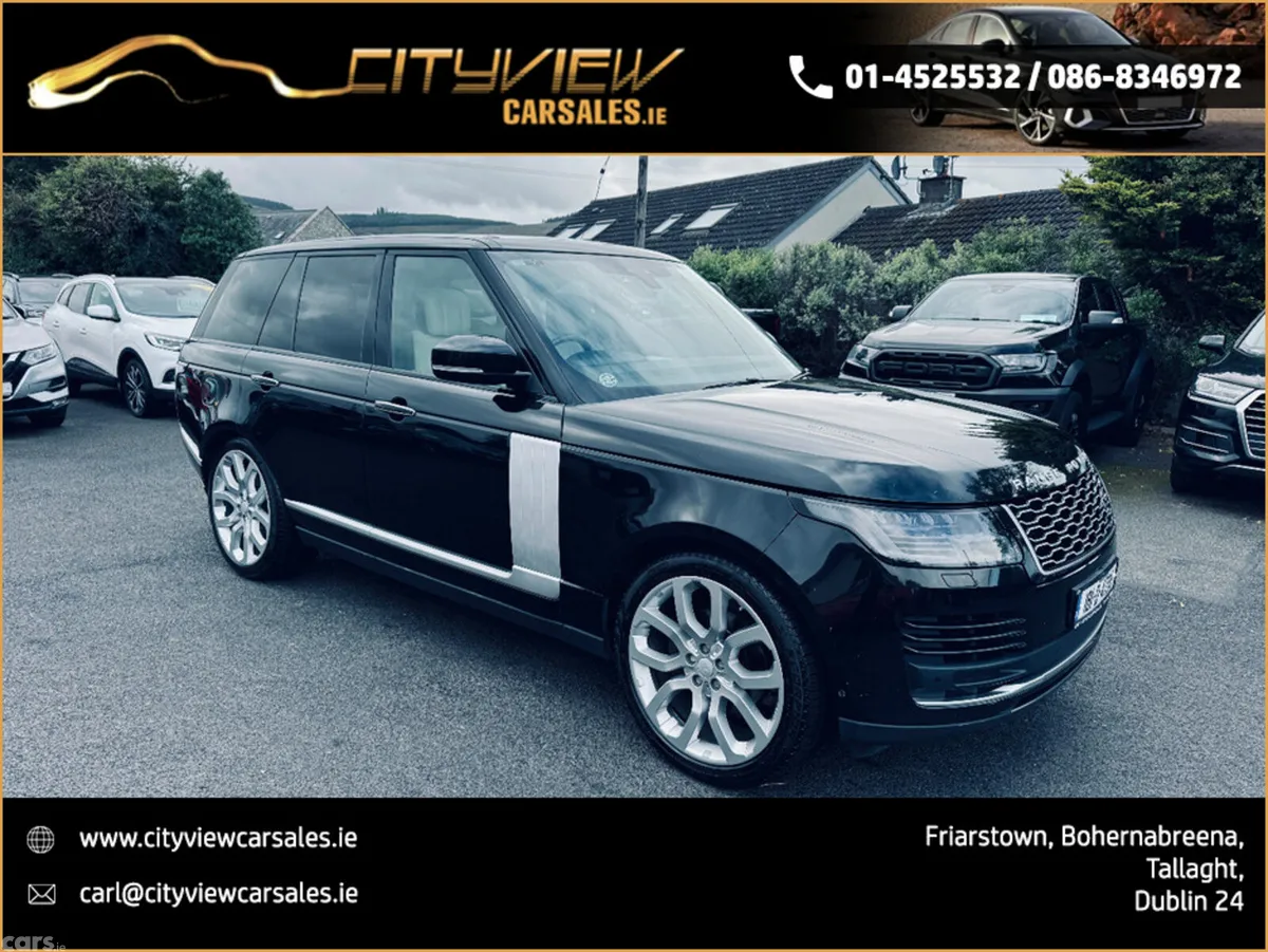 Land Rover Range Rover Estate, Diesel, 2018, Black