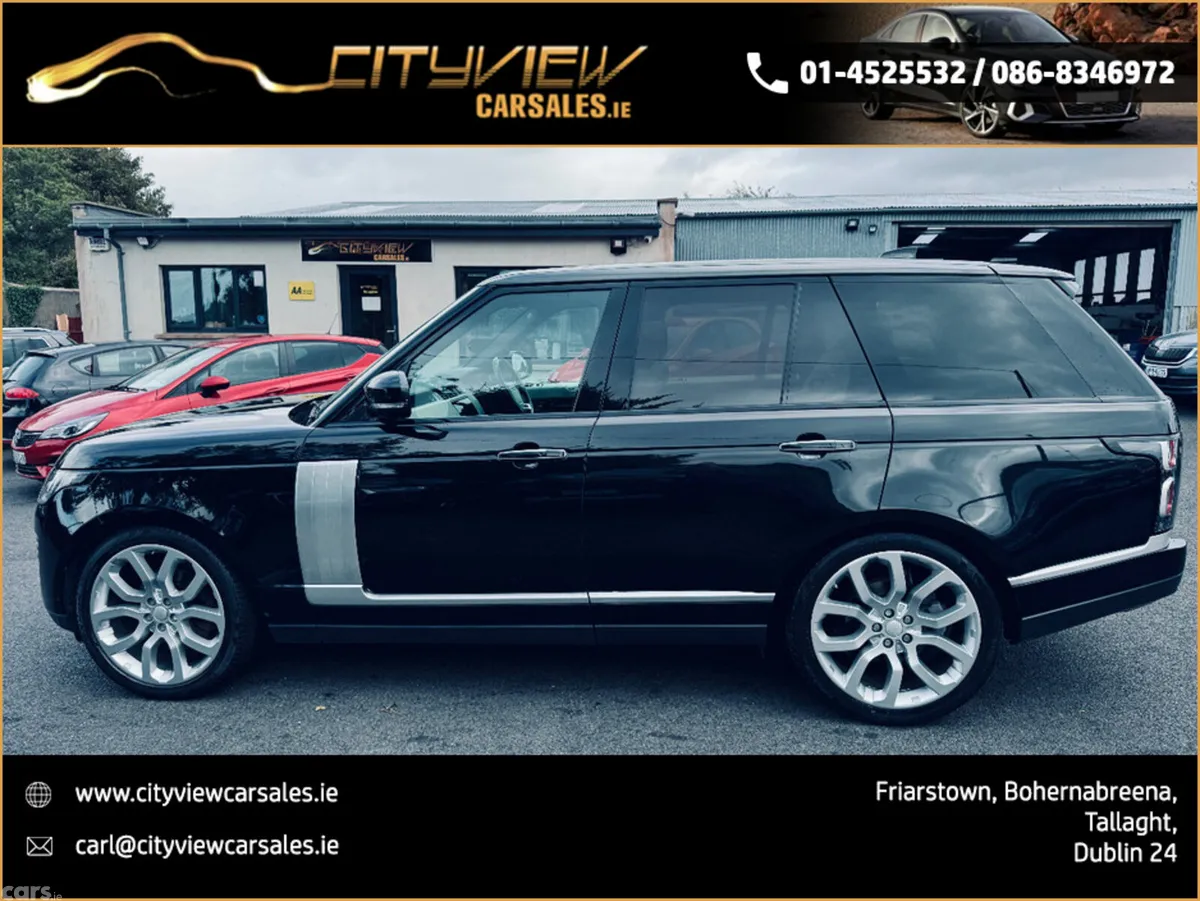 Land Rover Range Rover Estate, Diesel, 2018, Black