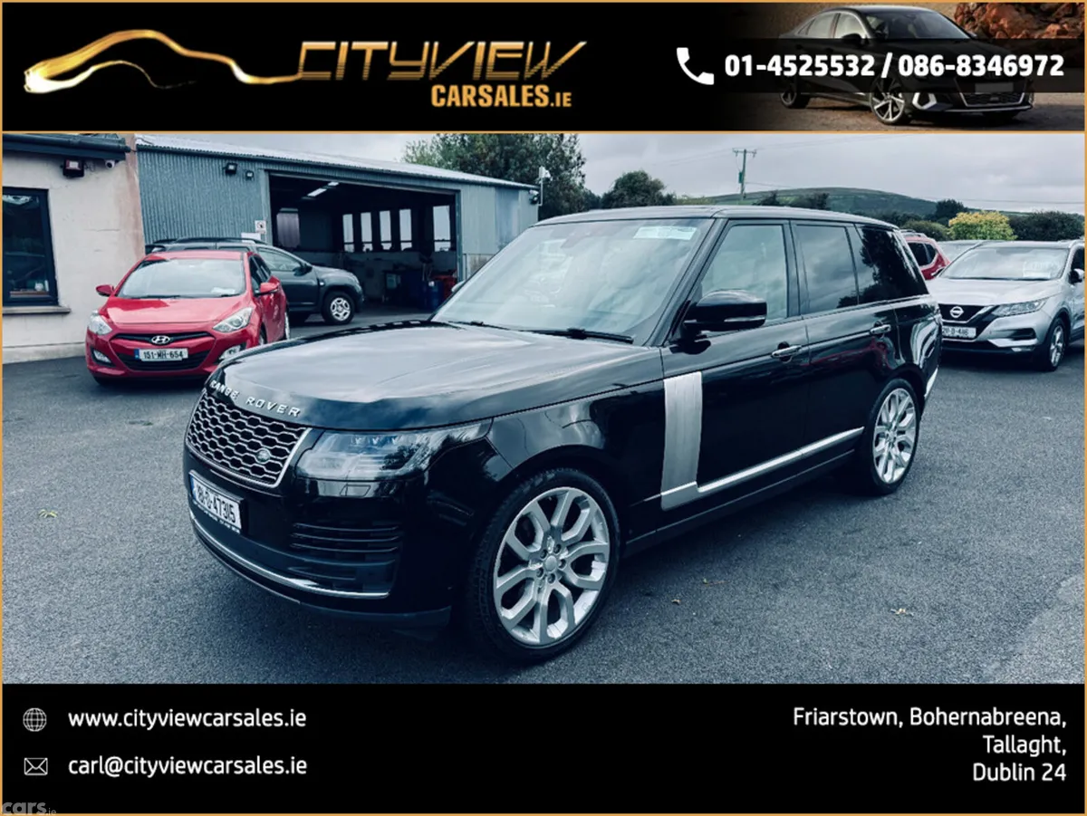 Land Rover Range Rover Estate, Diesel, 2018, Black