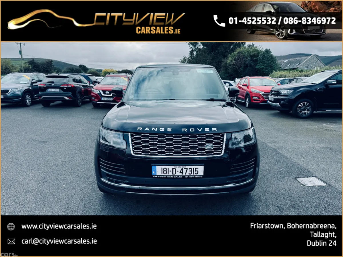 Land Rover Range Rover Estate, Diesel, 2018, Black
