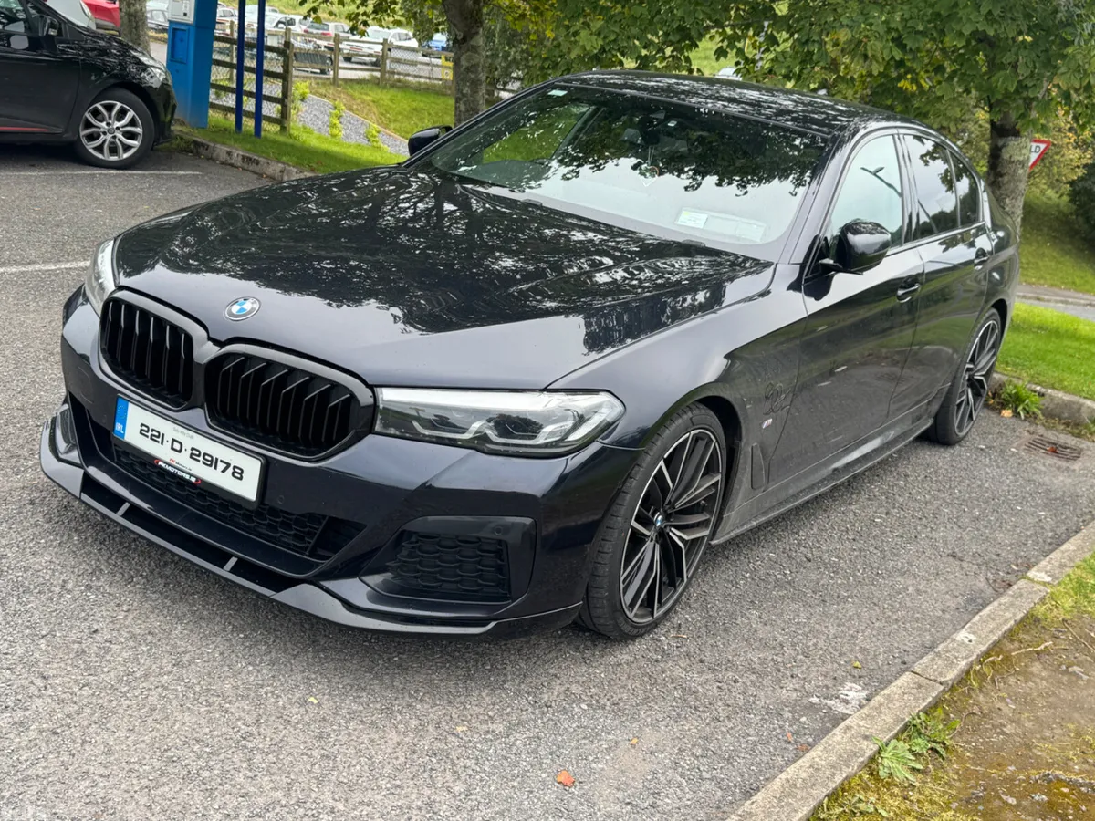 BMW 5-Series Saloon, Diesel, 2022, Black