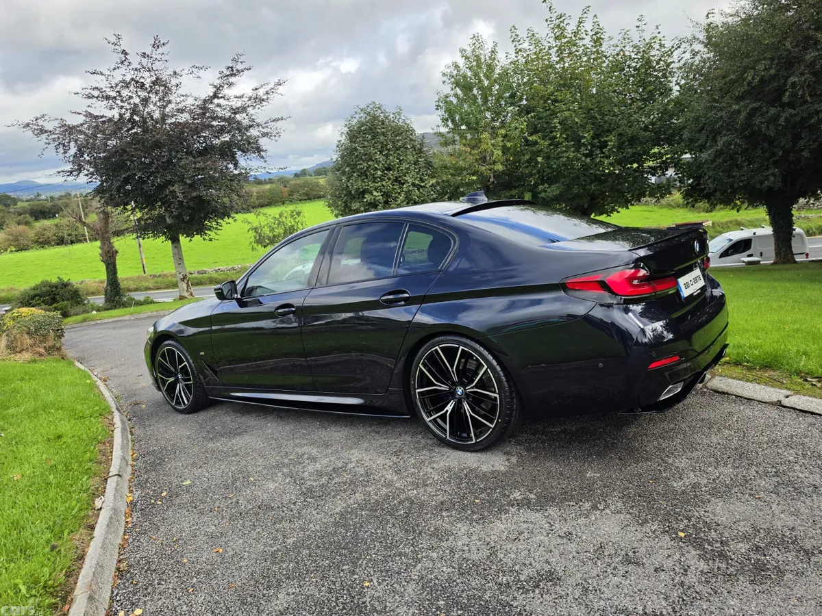 BMW 5-Series Saloon, Diesel, 2022, Black