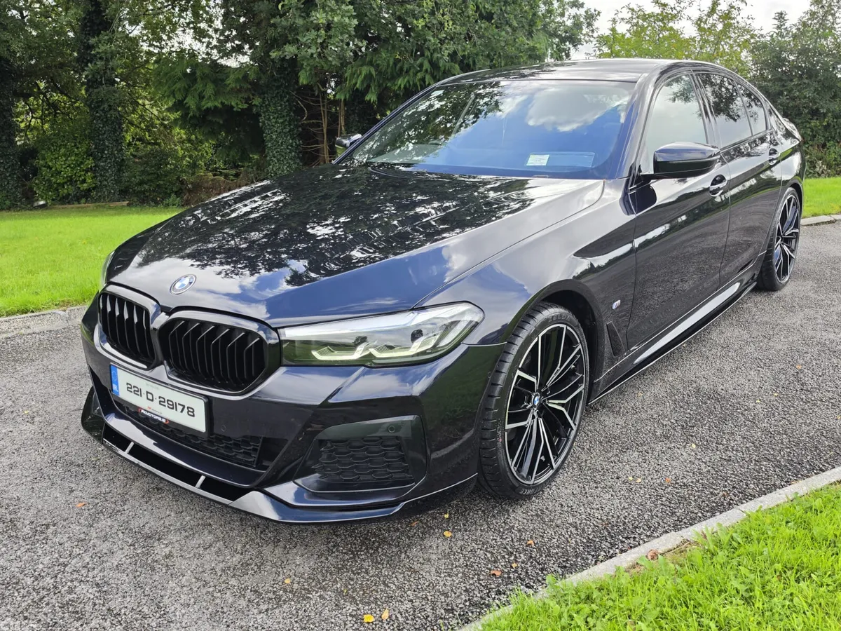 BMW 5-Series Saloon, Diesel, 2022, Black