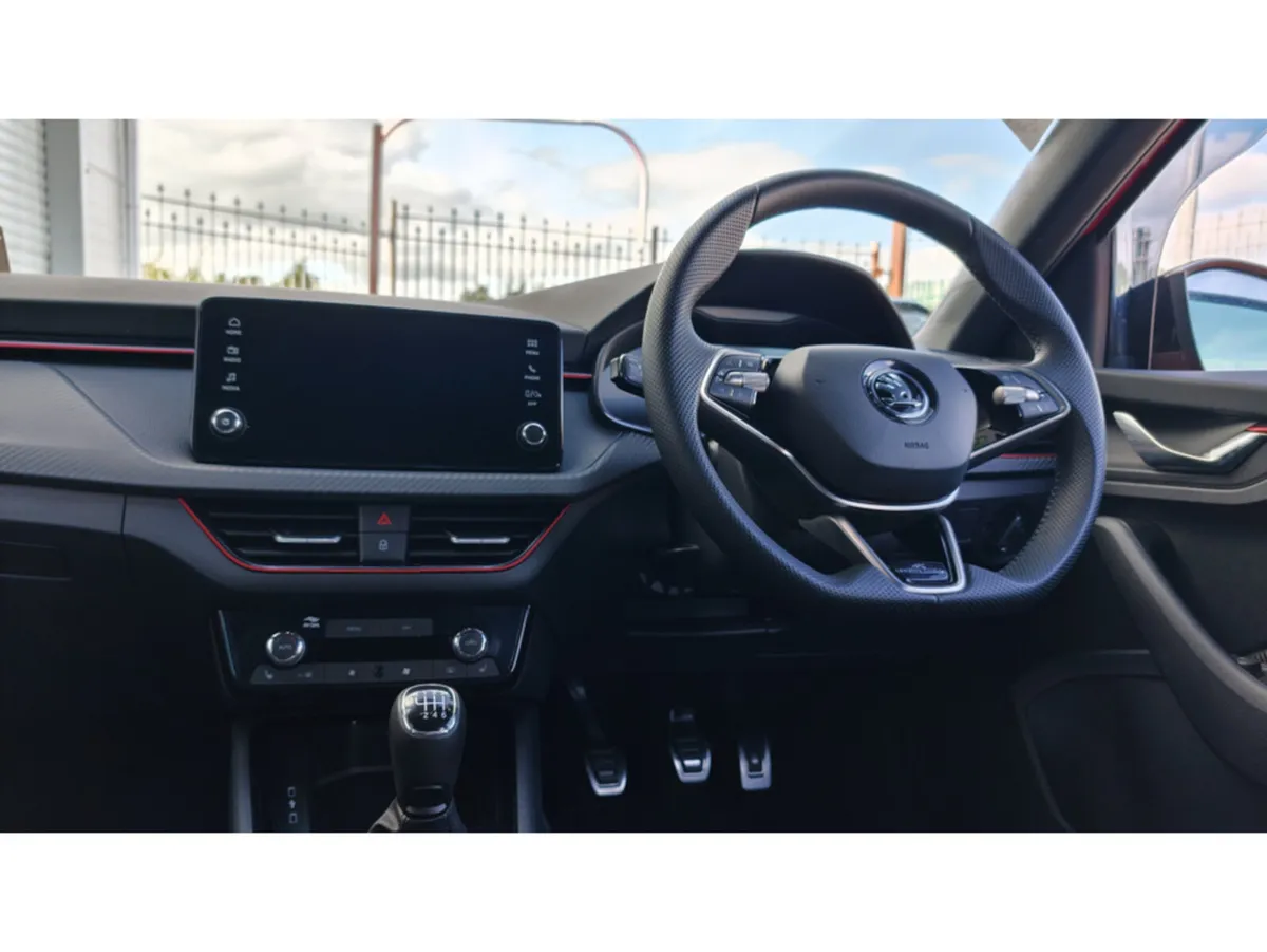 Skoda Scala Hatchback, Petrol, 2024, Red