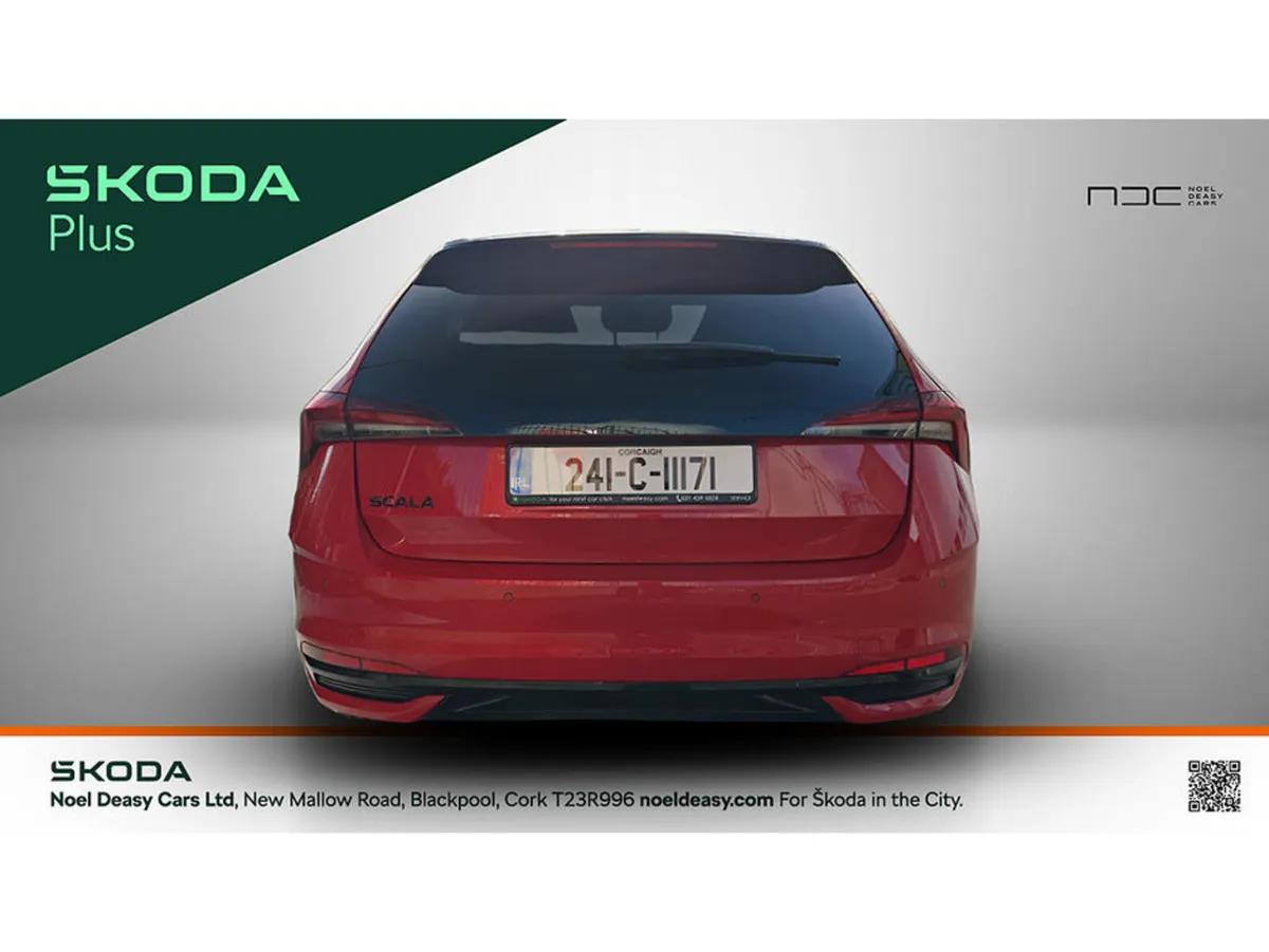 Skoda Scala Hatchback, Petrol, 2024, Red