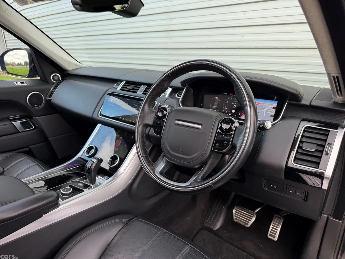 Land Rover Range Rover Sport SUV, Petrol Plug-in Hybrid, 2020, Black