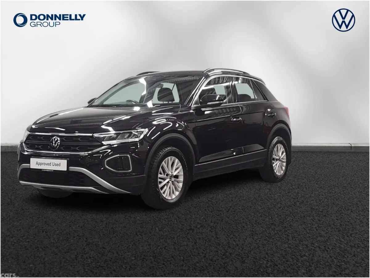 Volkswagen T-Roc Hatchback, Petrol, 2023, Black