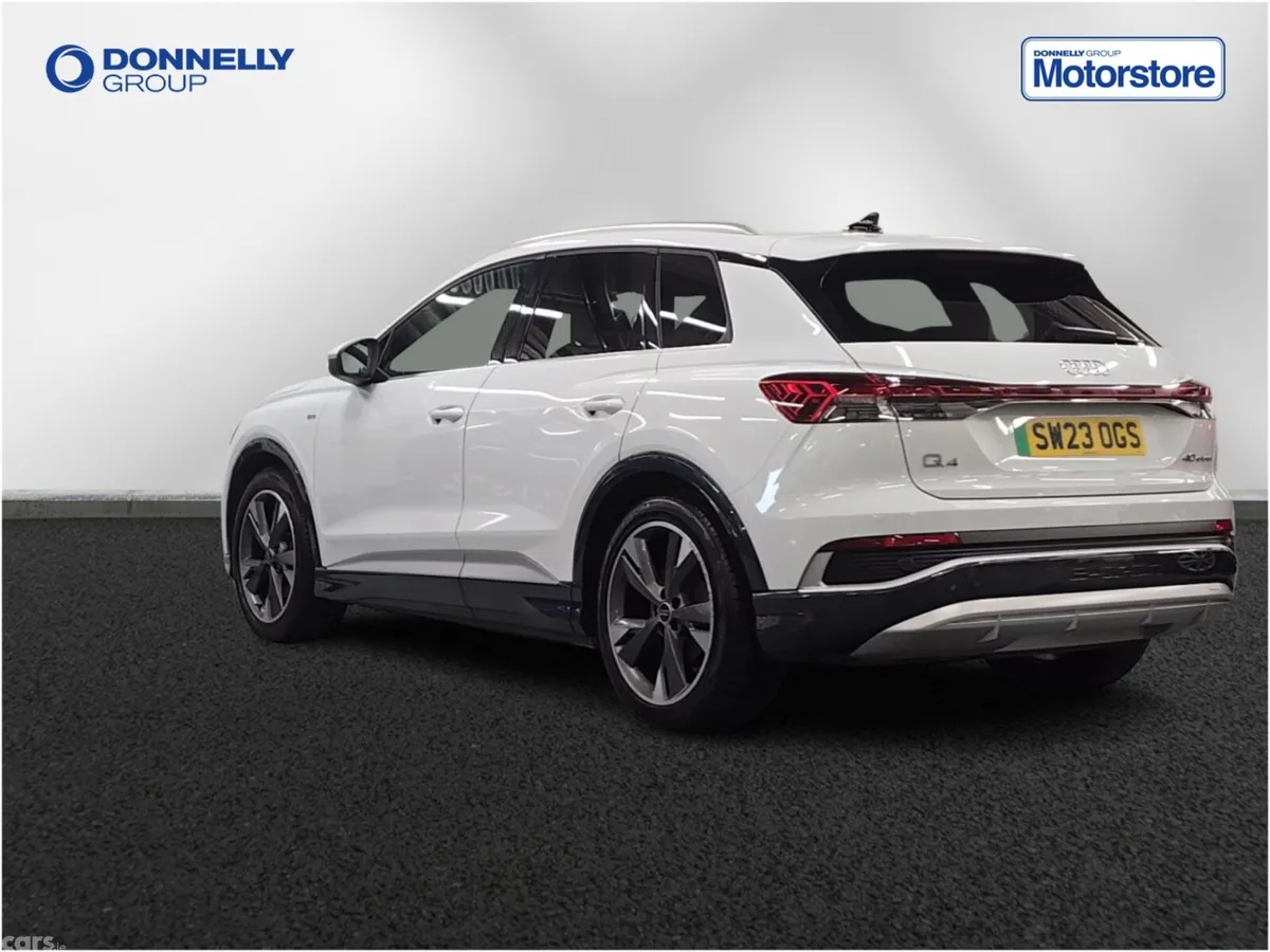 Audi Q4 SUV, Electric, 2023, White