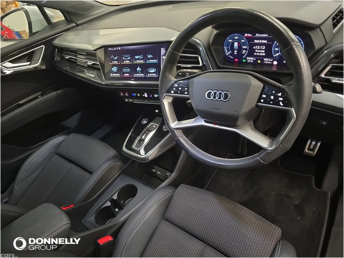 Audi Q4 SUV, Electric, 2023, White