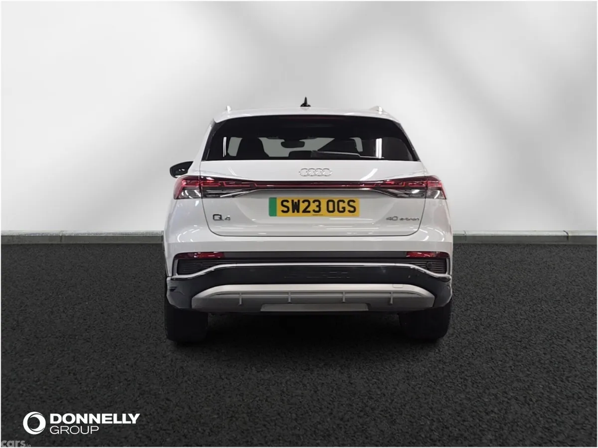Audi Q4 SUV, Electric, 2023, White