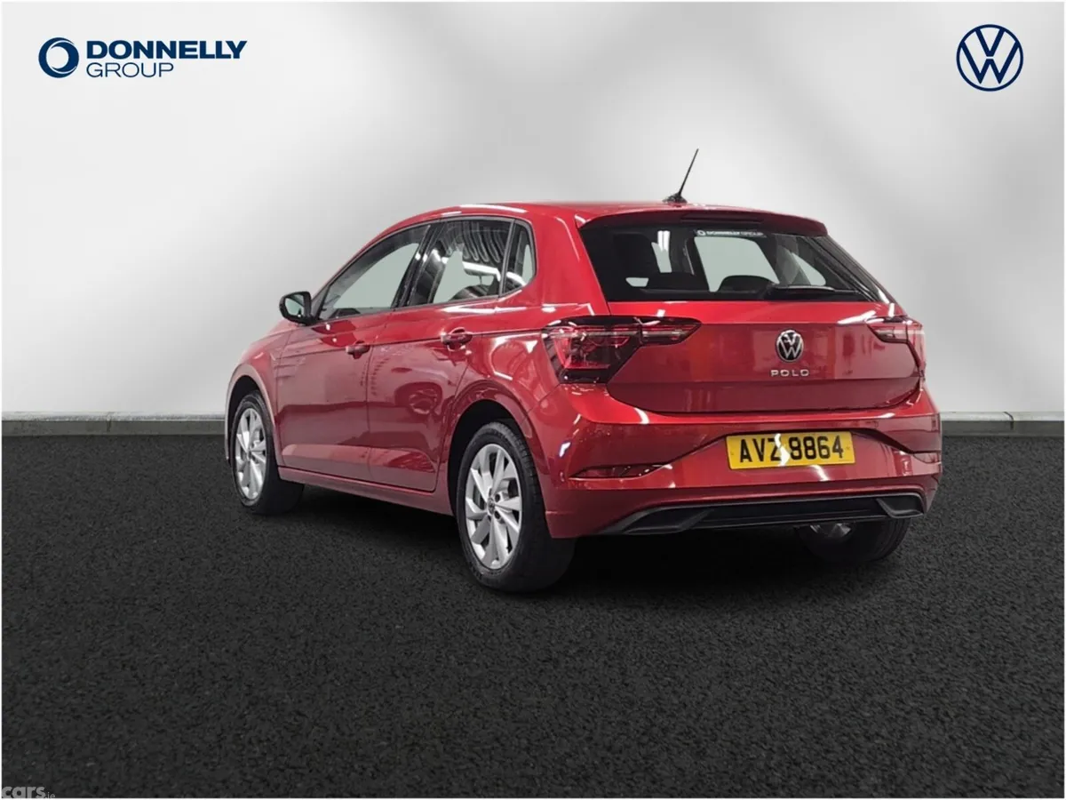 Volkswagen Polo Hatchback, Petrol, 2023, Red