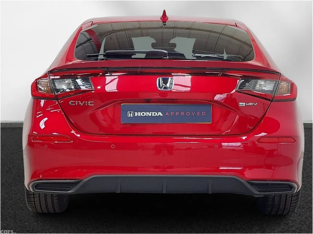 Honda Civic Hatchback, Petrol Hybrid, 2026, Red