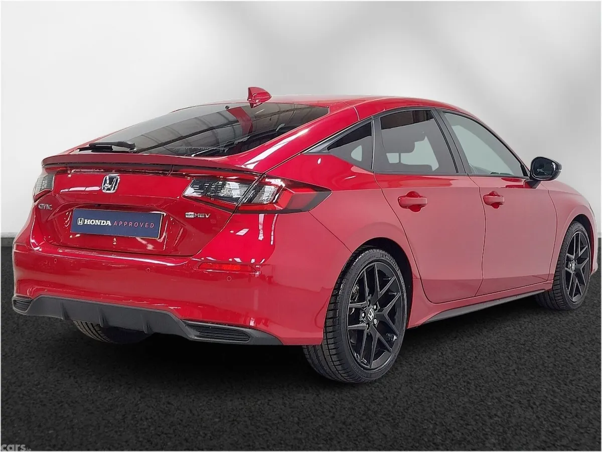Honda Civic Hatchback, Petrol Hybrid, 2026, Red