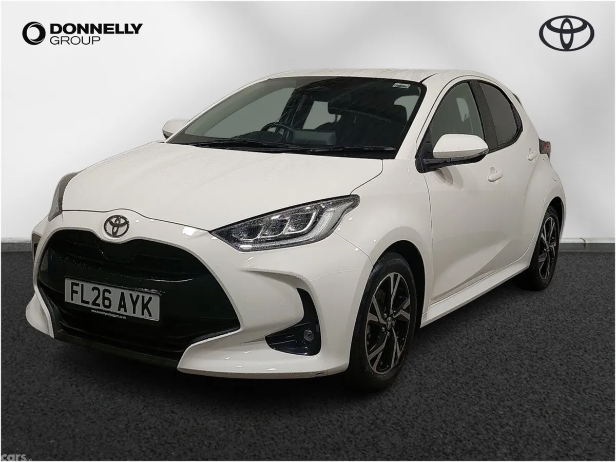 Toyota Yaris Hatchback, Petrol Hybrid, 2026, White