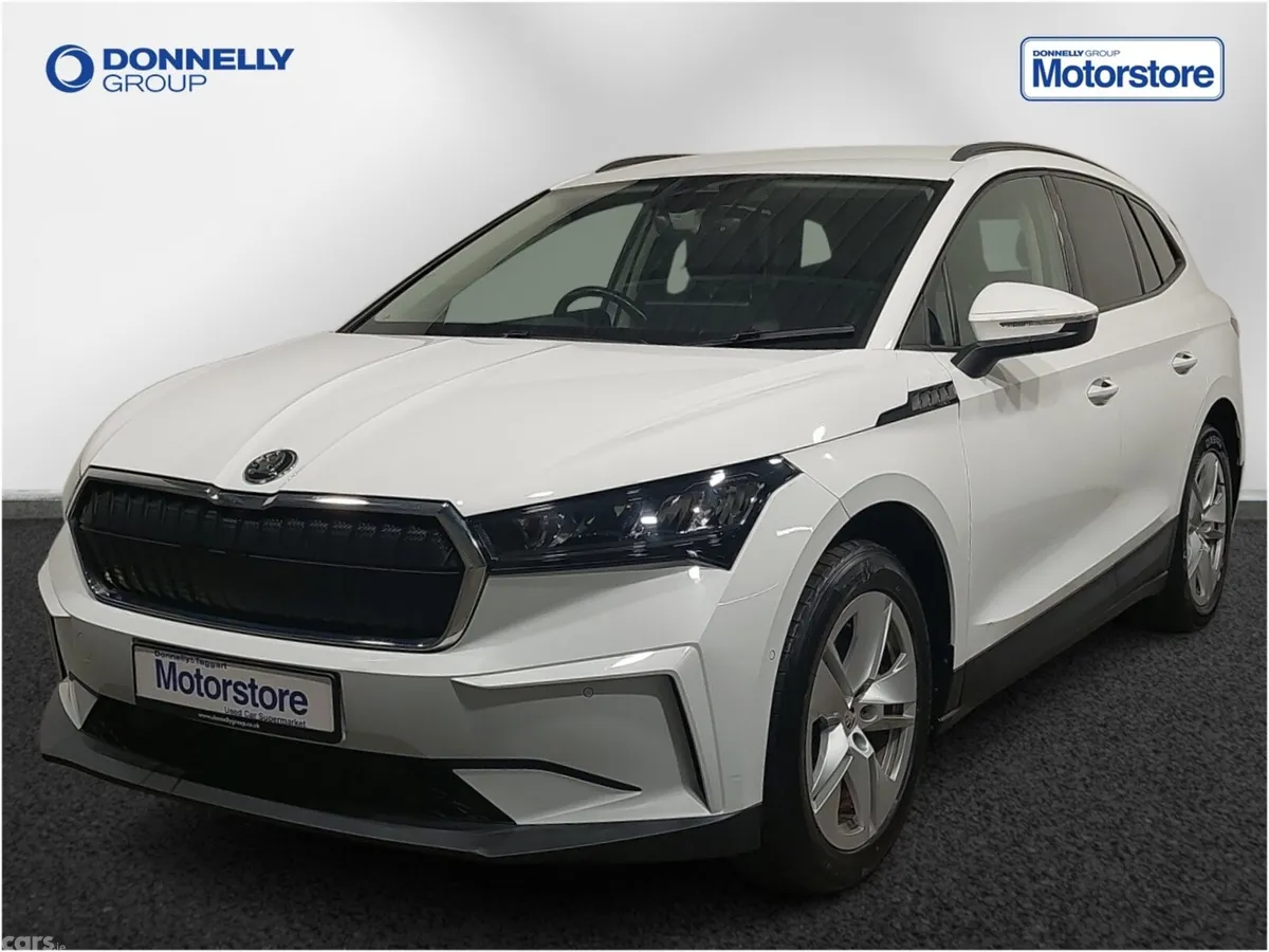 Skoda Enyaq SUV, Electric, 2023, White