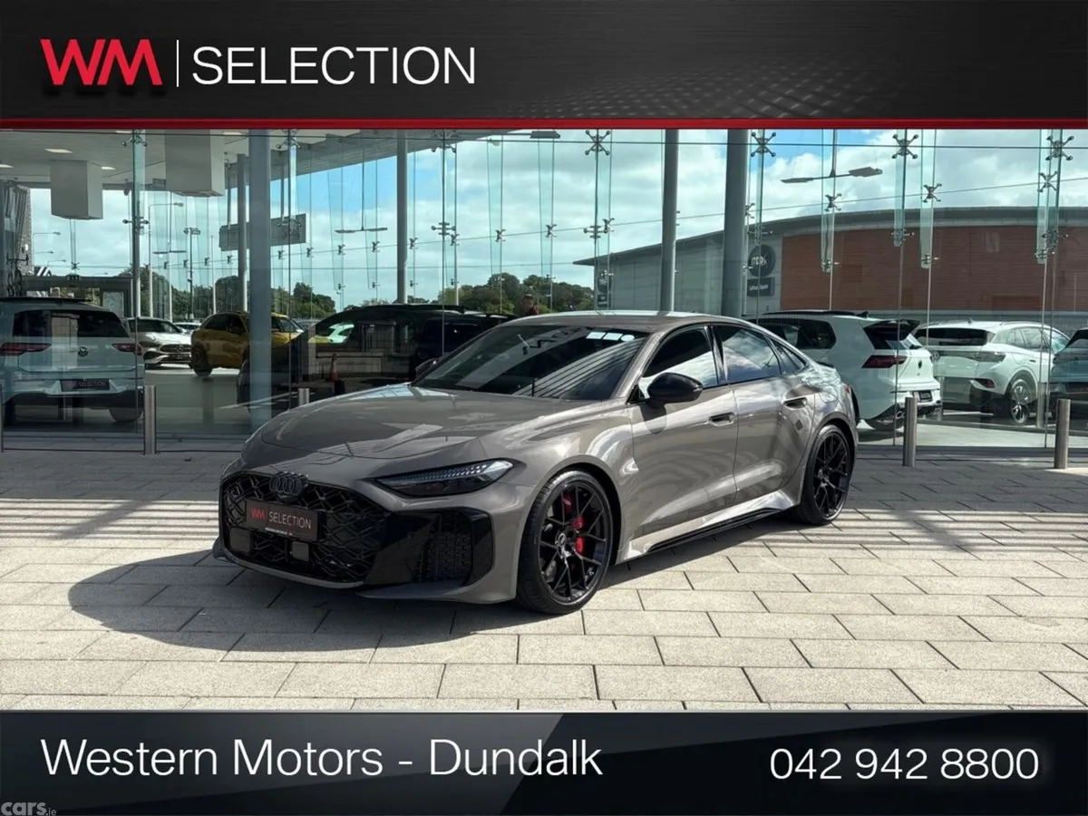 Audi RS5 Saloon, Petrol Plug-in Hybrid, 2026, Grey
