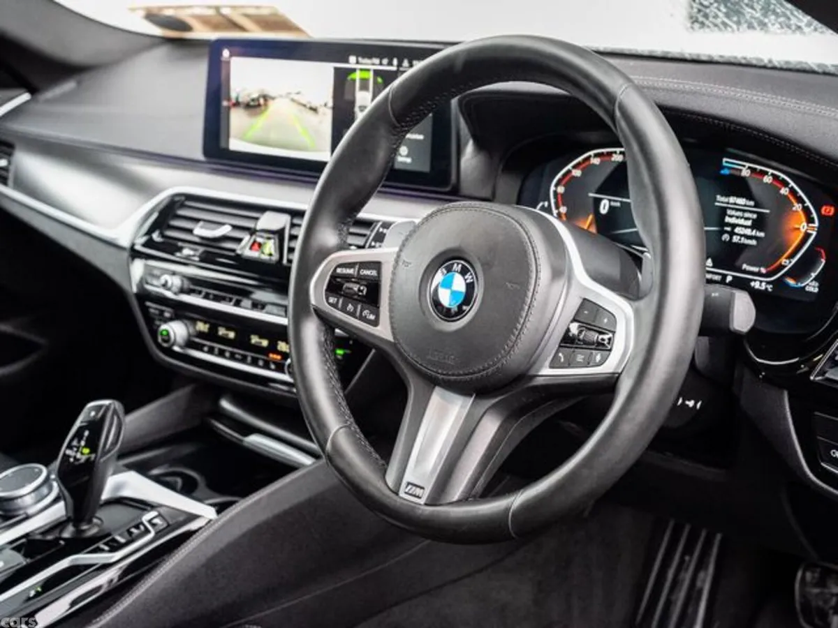 BMW 5-Series Saloon, Diesel, 2021, White