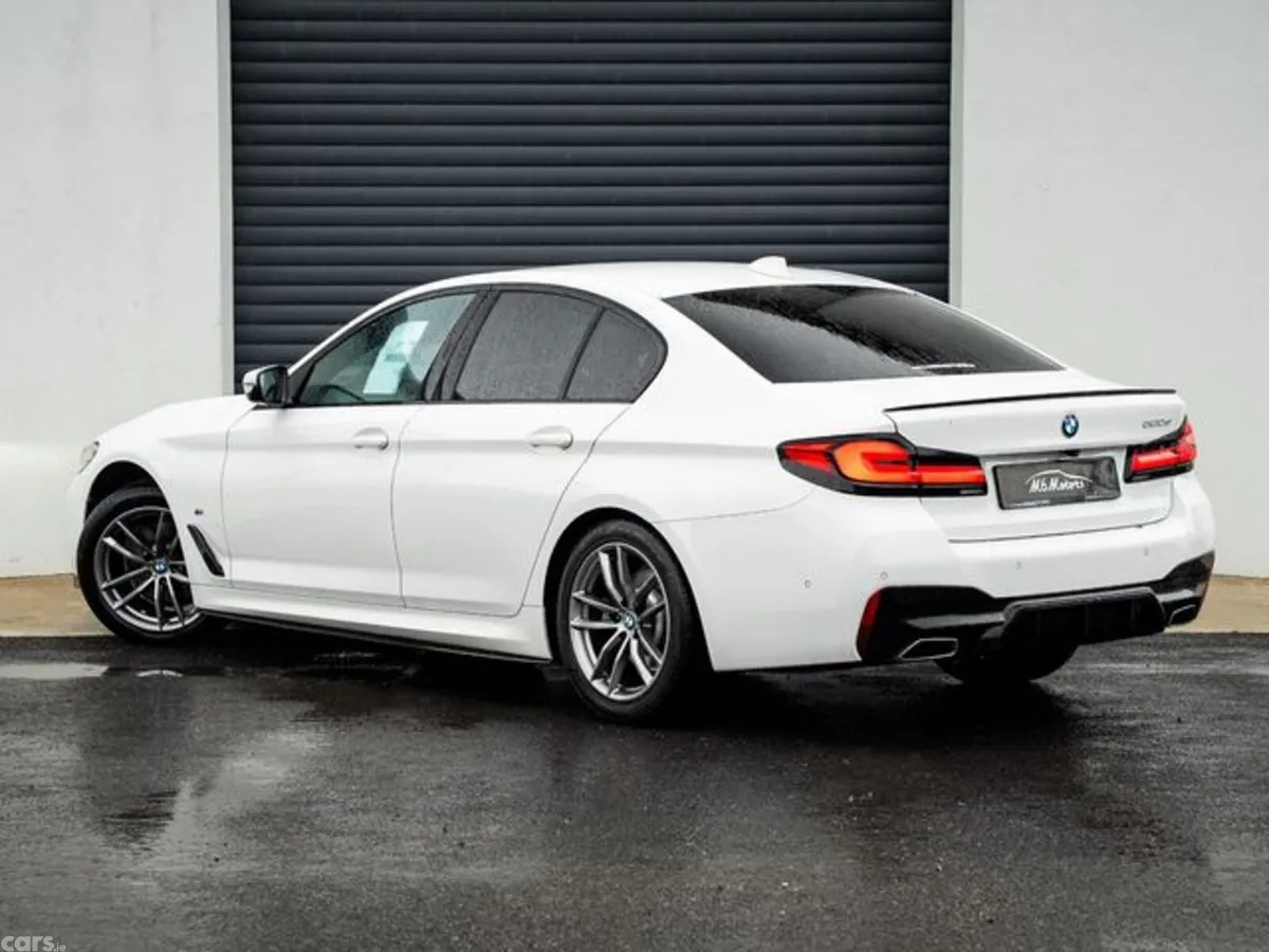 BMW 5-Series Saloon, Diesel, 2021, White