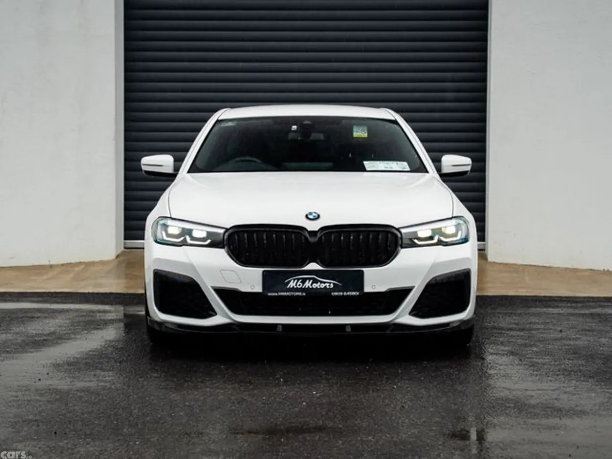 BMW 5-Series Saloon, Diesel, 2021, White