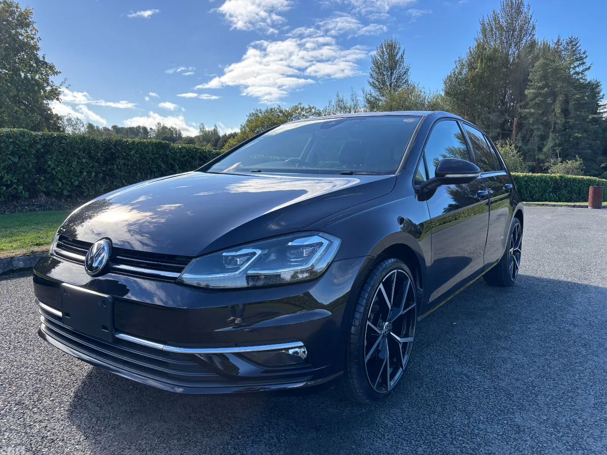 Volkswagen Golf Hatchback, Petrol, 2018, Black