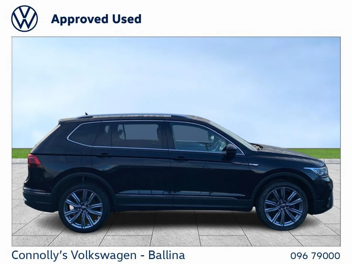 Volkswagen Tiguan Allspace SUV, Diesel, 2024, Black