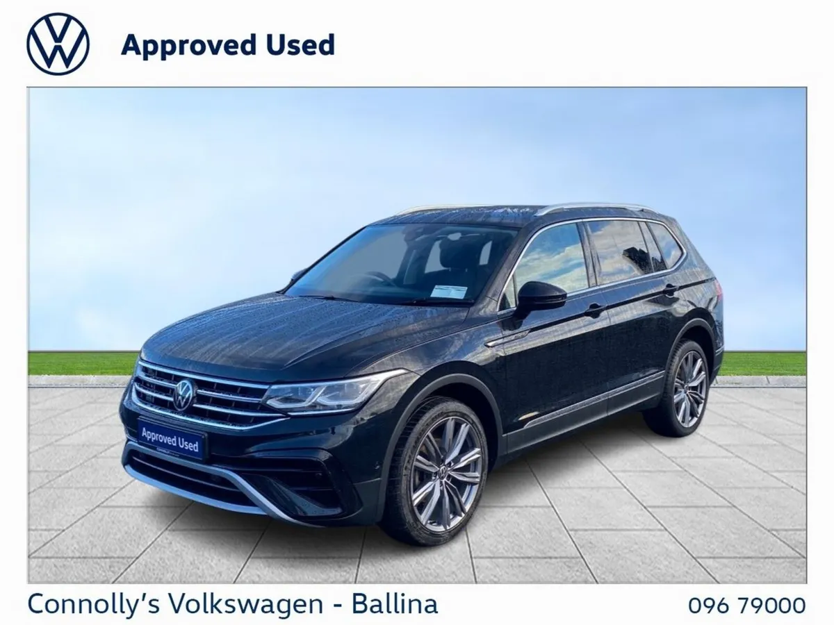 Volkswagen Tiguan Allspace SUV, Diesel, 2024, Black