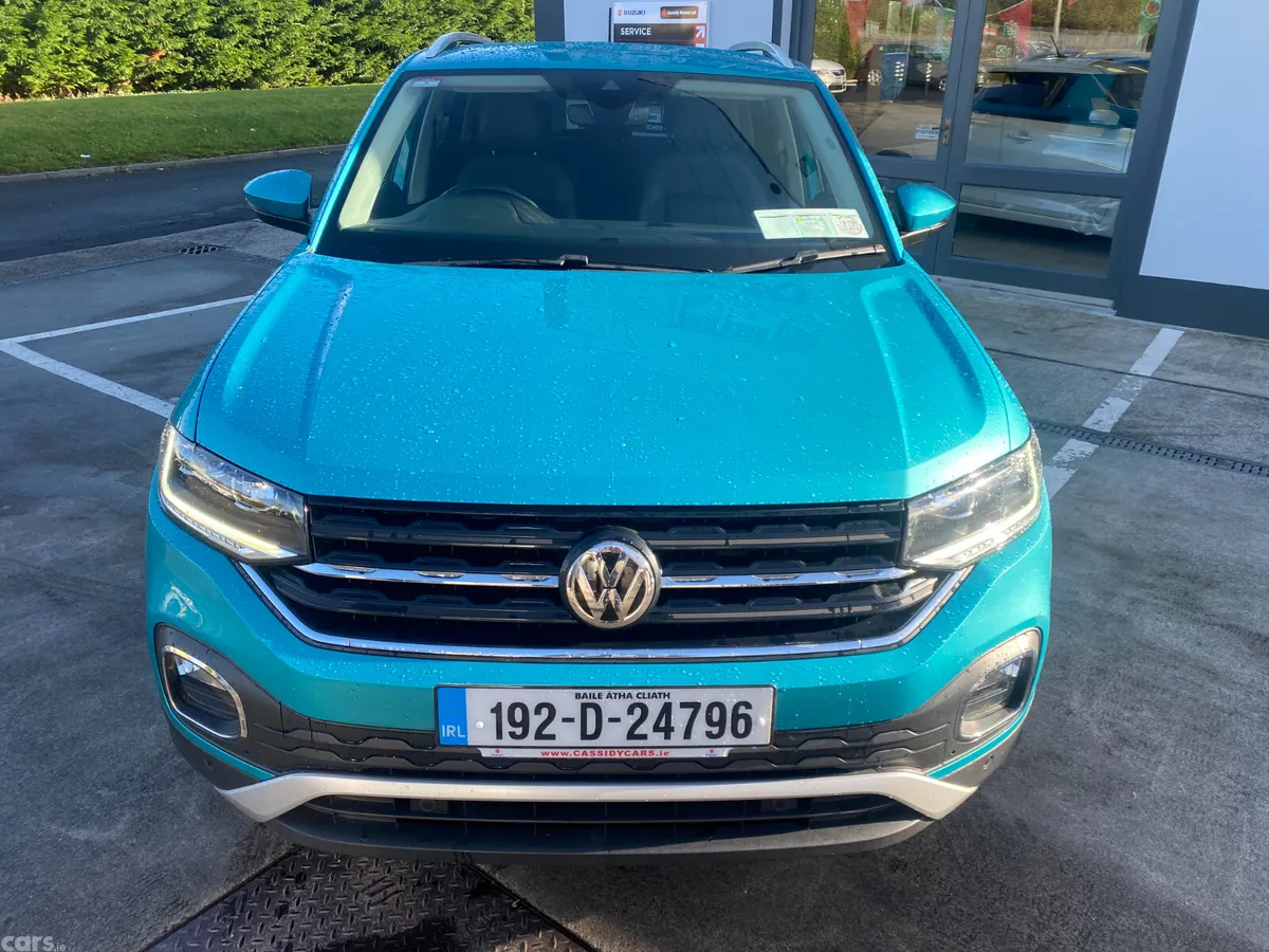 Volkswagen T-Cross Estate/Jeep, Petrol, 2019, Green