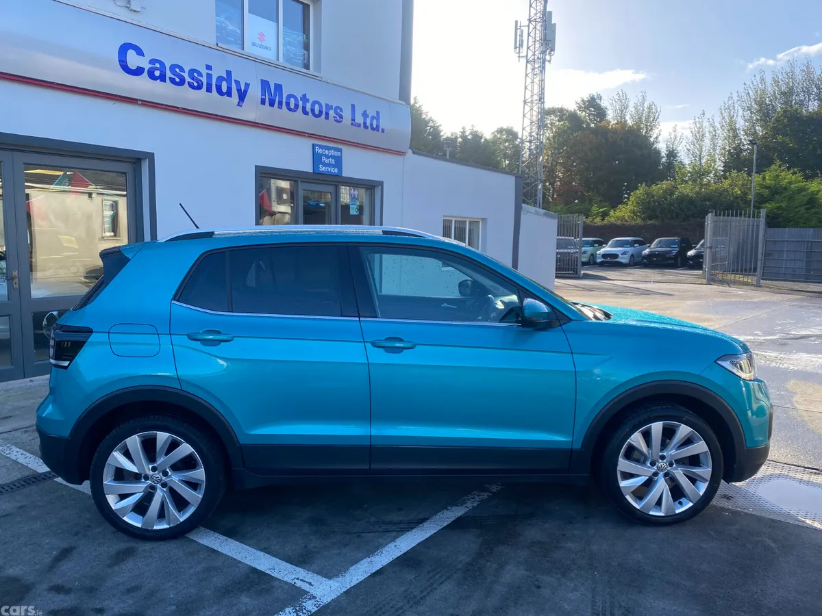Volkswagen T-Cross Estate/Jeep, Petrol, 2019, Green