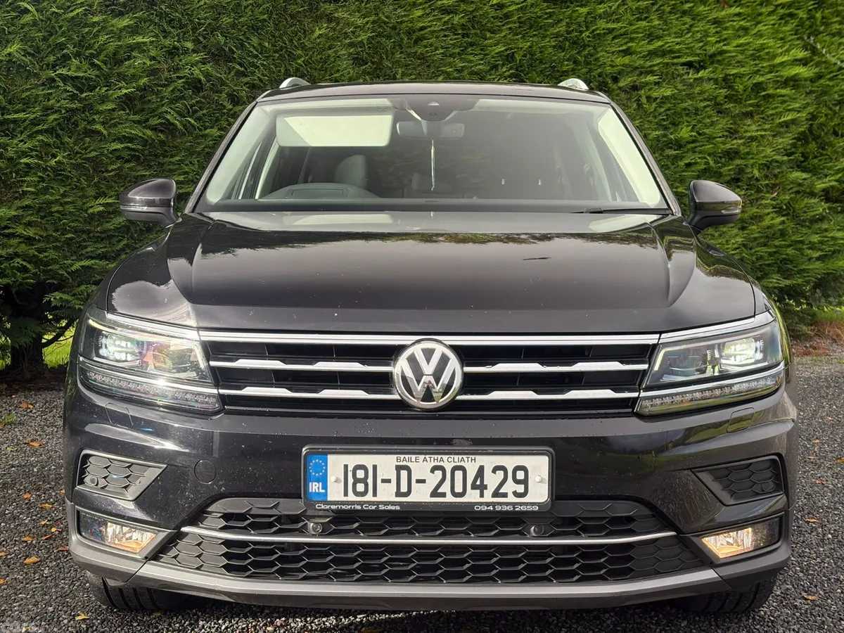Volkswagen Tiguan SUV, Diesel, 2018, Black