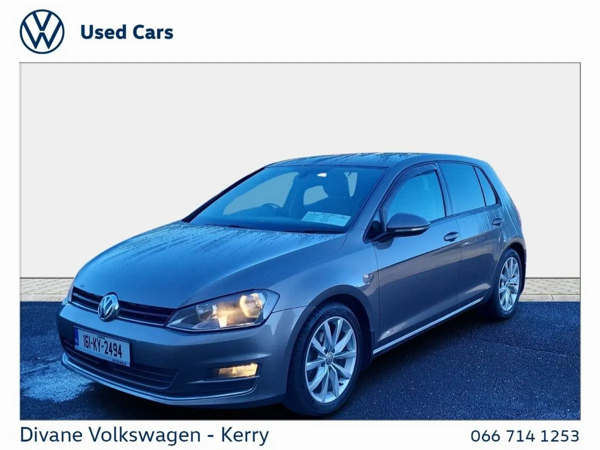 Volkswagen Golf Hatchback, Diesel, 2016, Grey