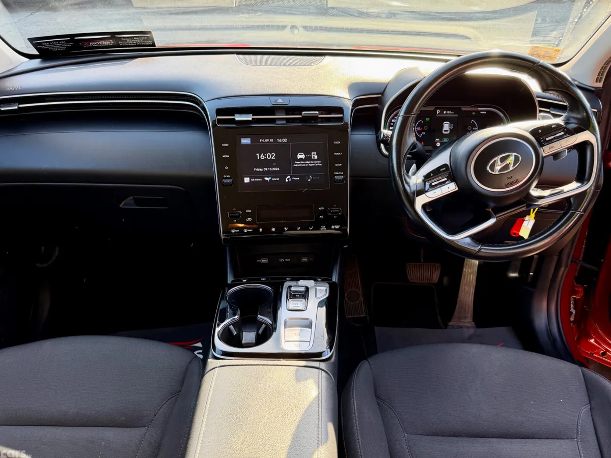 Hyundai Tucson SUV, Petrol Hybrid, 2022, Red