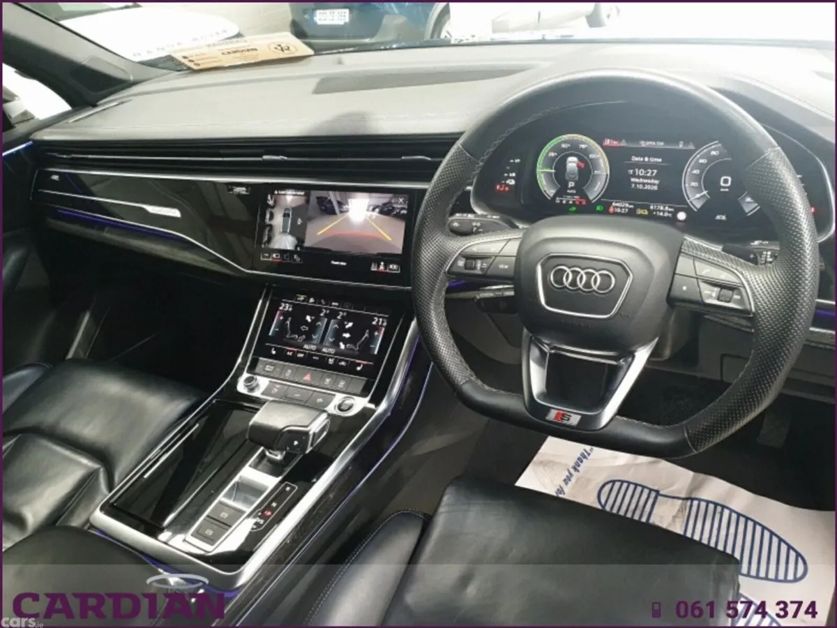 Audi Q7 SUV, Petrol Plug-in Hybrid, 2023, Black