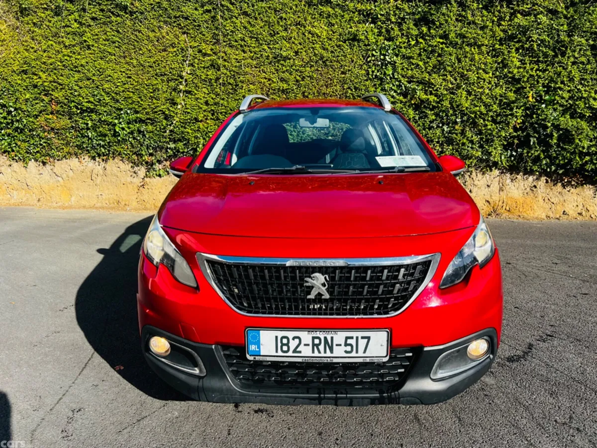 Peugeot 2008 Hatchback, Diesel, 2018, Red