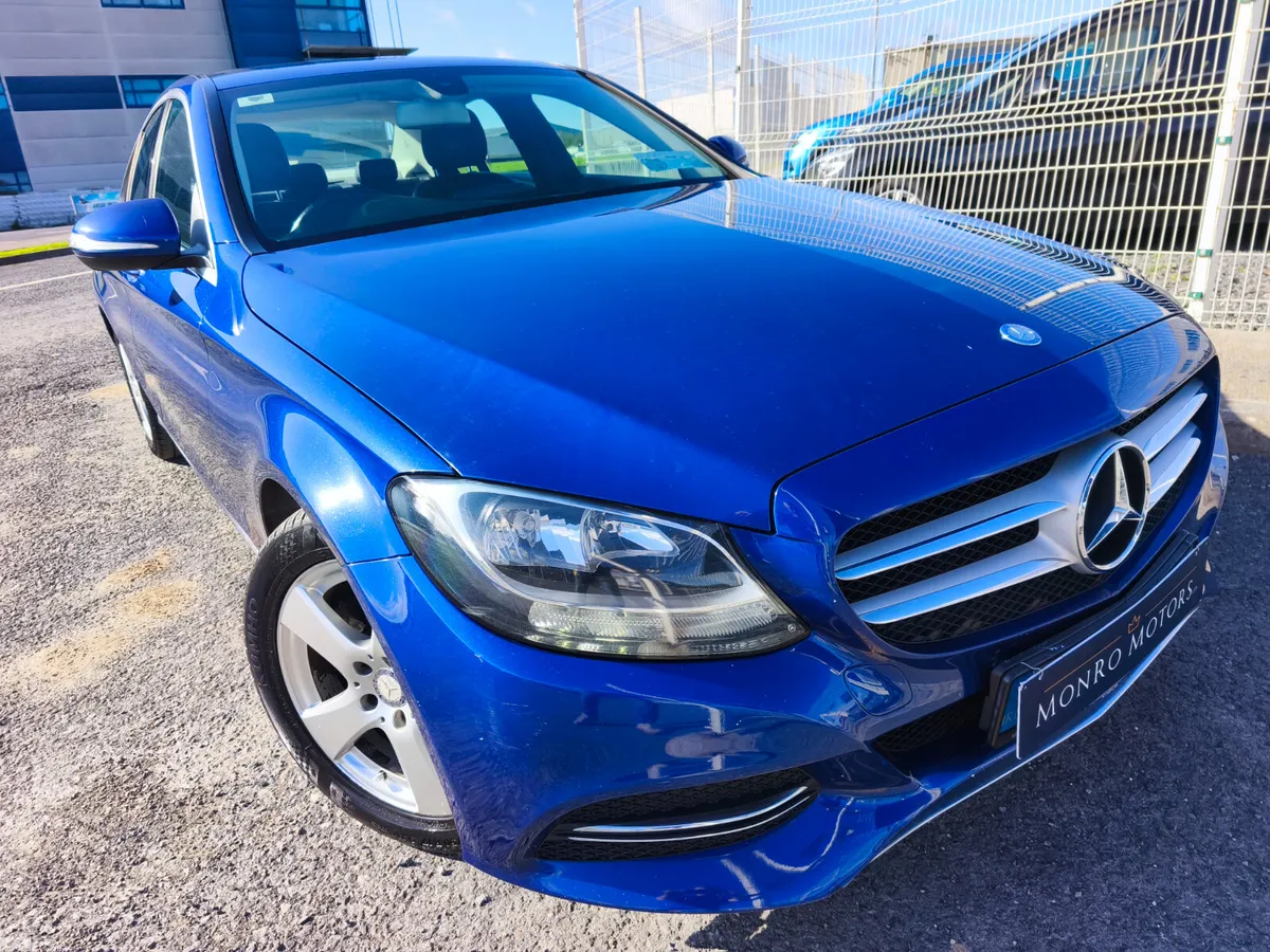 Mercedes-Benz C-Class Saloon, Diesel, 2015, Blue
