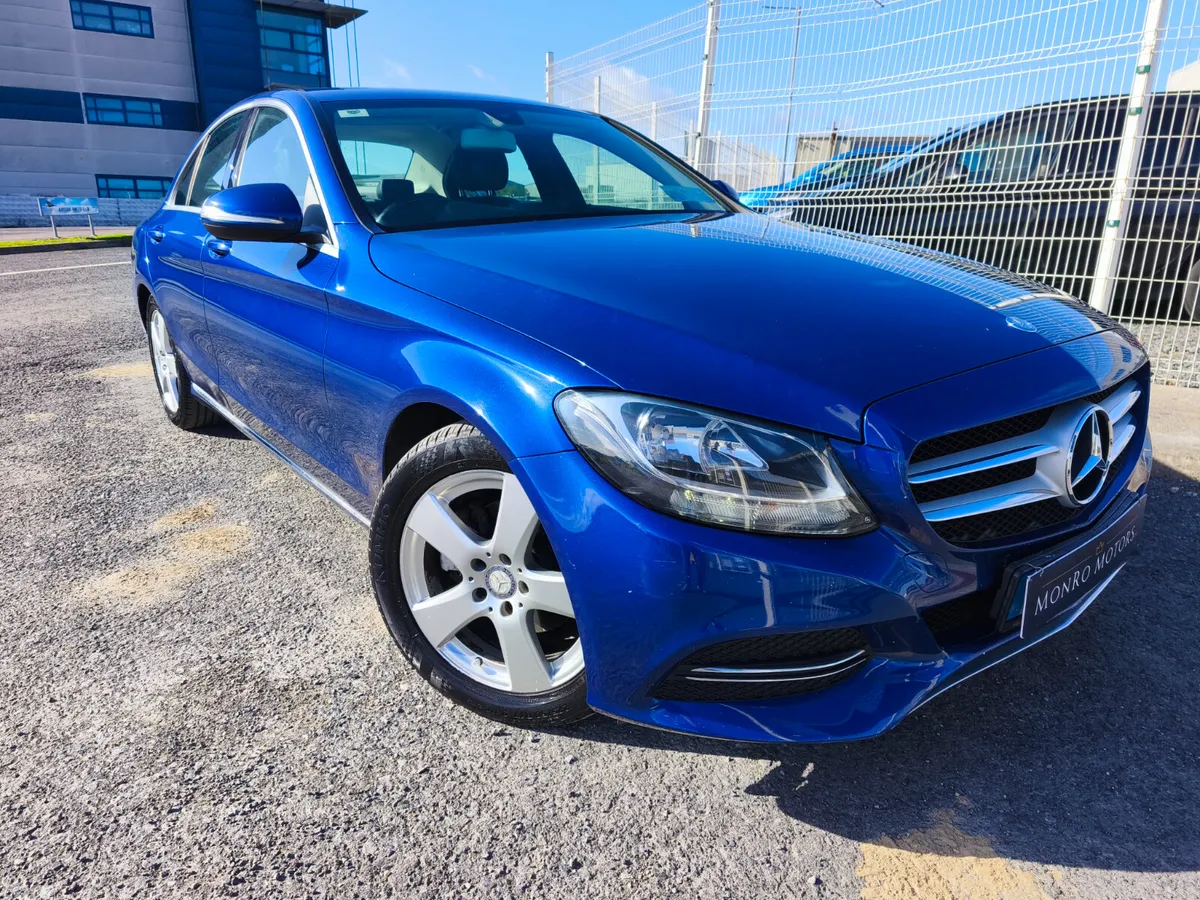 Mercedes-Benz C-Class Saloon, Diesel, 2015, Blue