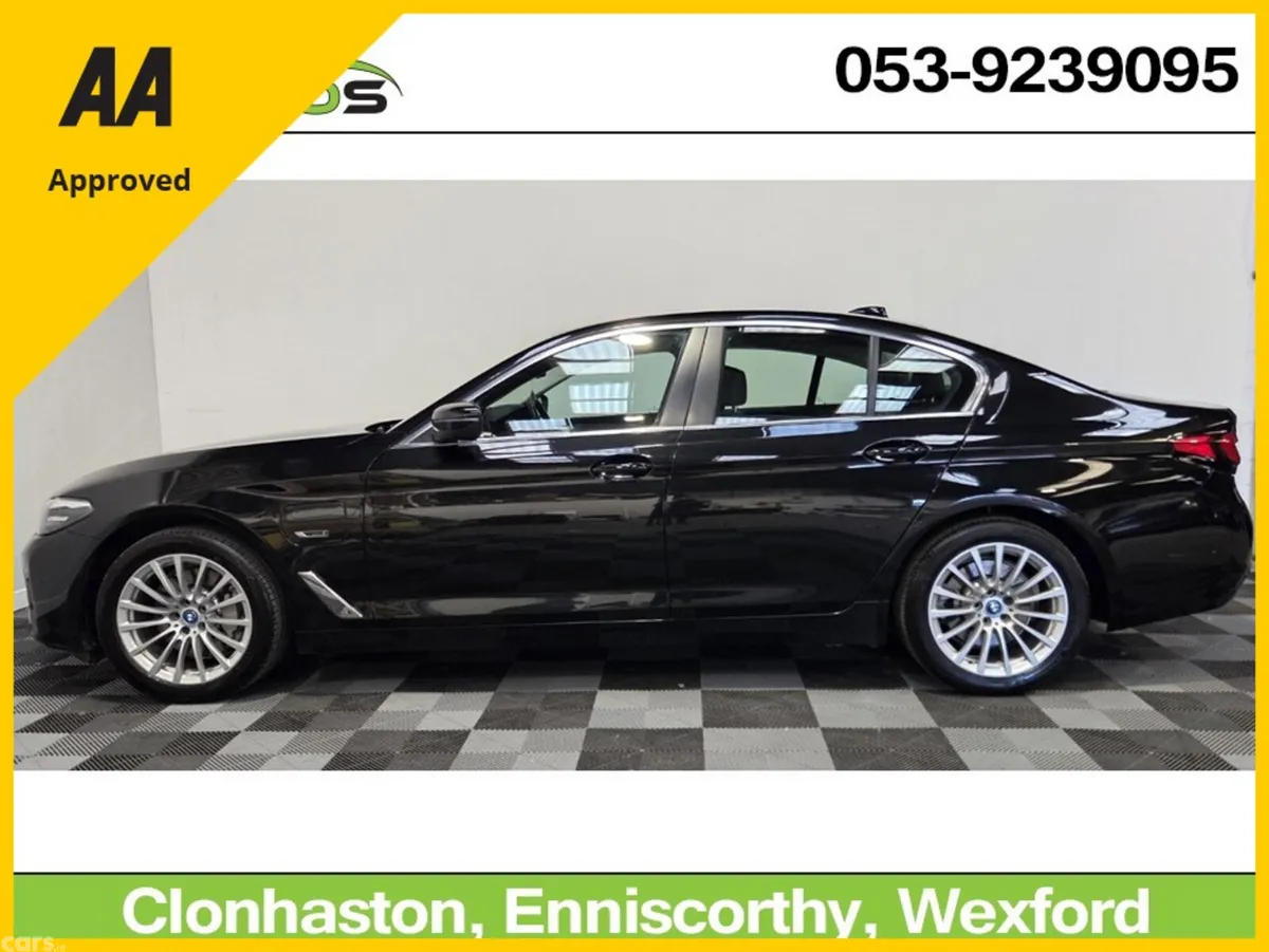 BMW 5-Series Saloon, Petrol Plug-in Hybrid, 2023, Black