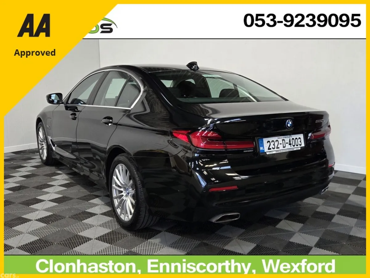 BMW 5-Series Saloon, Petrol Plug-in Hybrid, 2023, Black