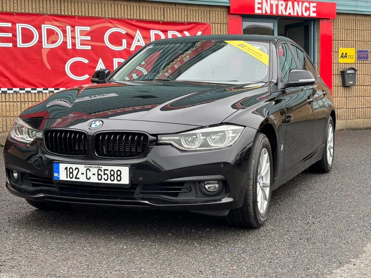 BMW 3-Series Saloon, Petrol Plug-in Hybrid, 2018, Black