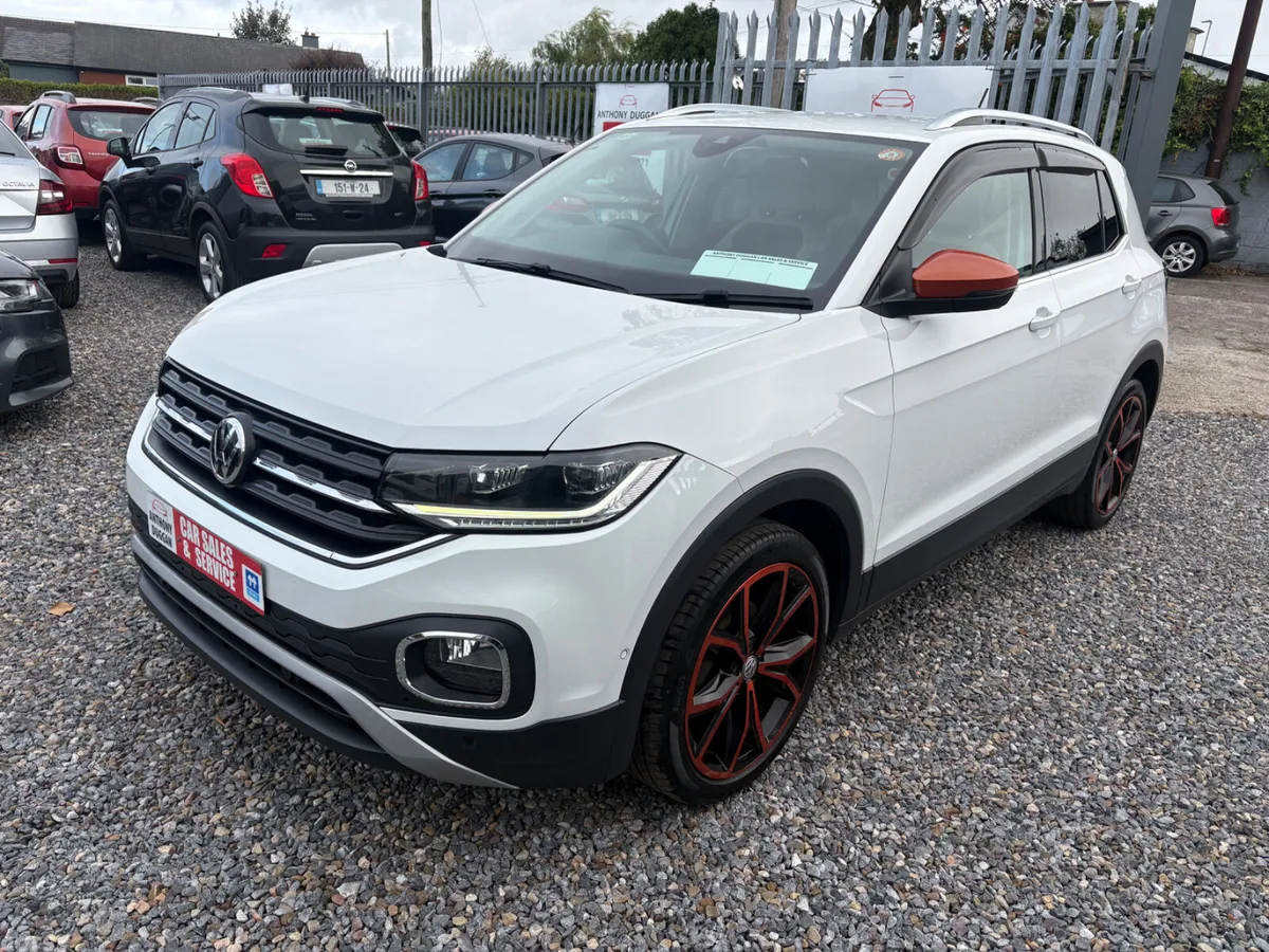 Volkswagen T-Cross SUV, Petrol, 2020, White