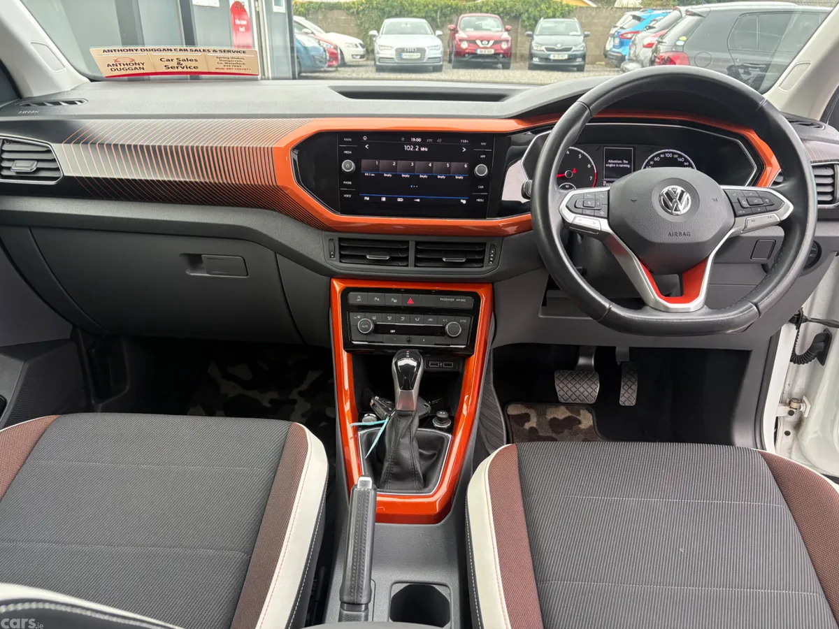 Volkswagen T-Cross SUV, Petrol, 2020, White