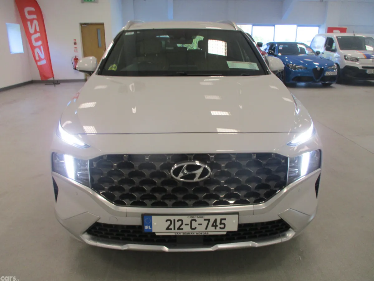 Hyundai Santa Fe SUV, Diesel, 2021, White