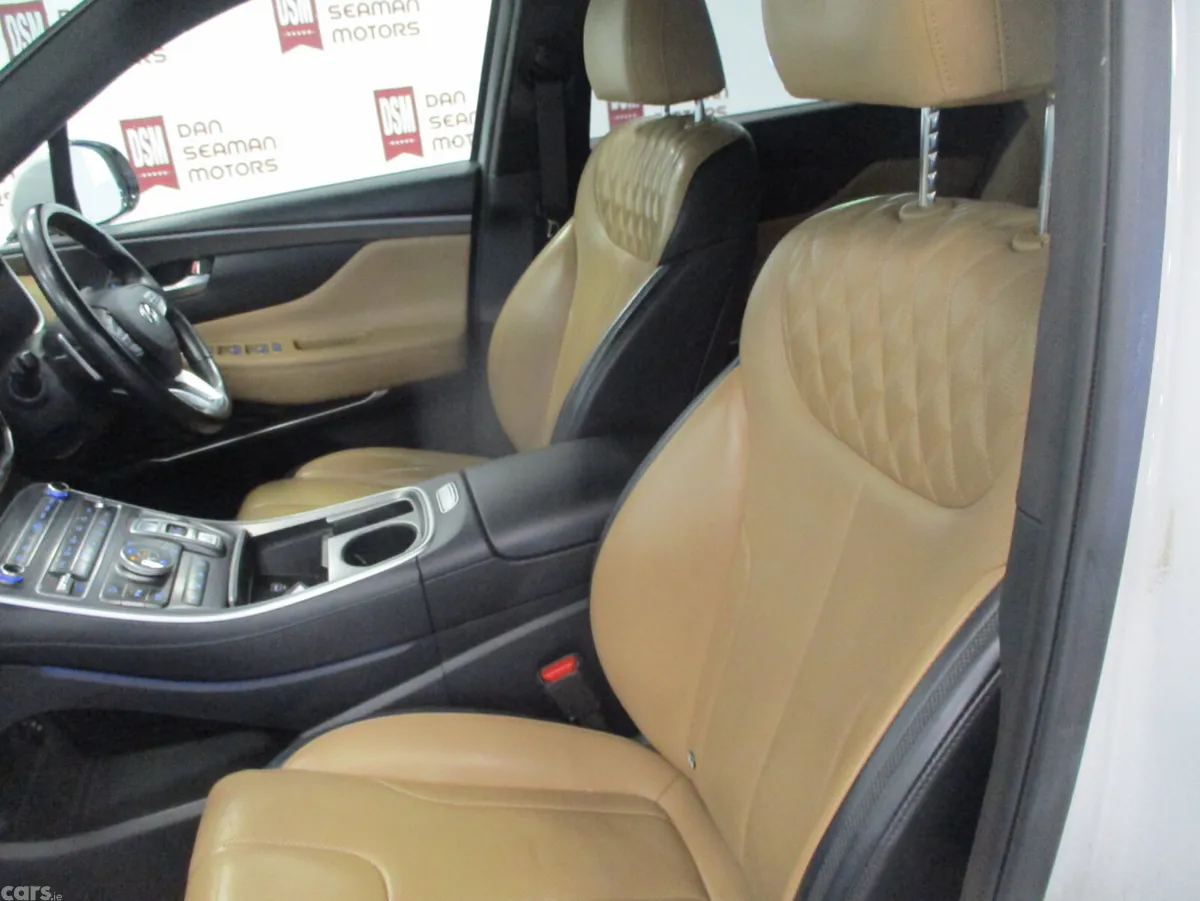 Hyundai Santa Fe SUV, Diesel, 2021, White