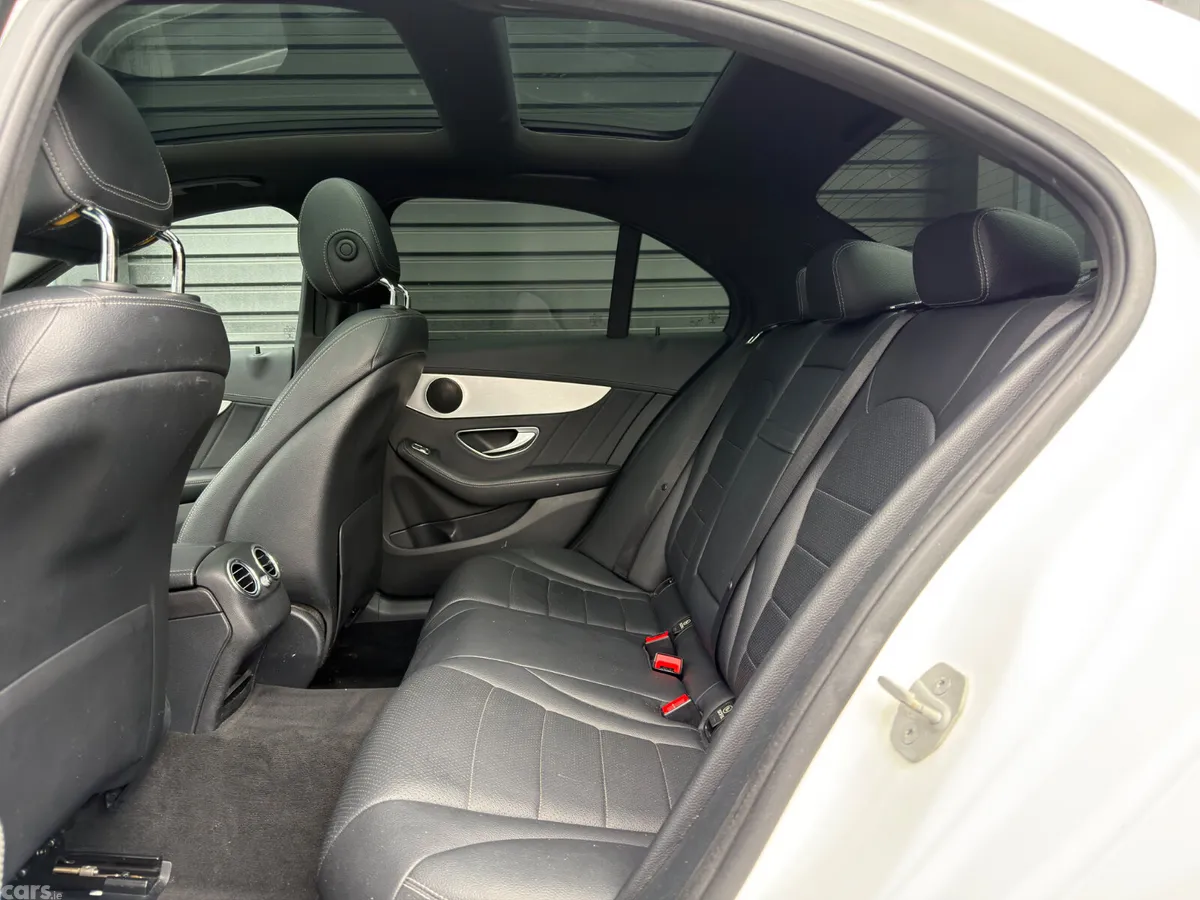 Mercedes-Benz C-Class Saloon, Diesel Hybrid, 2016, White