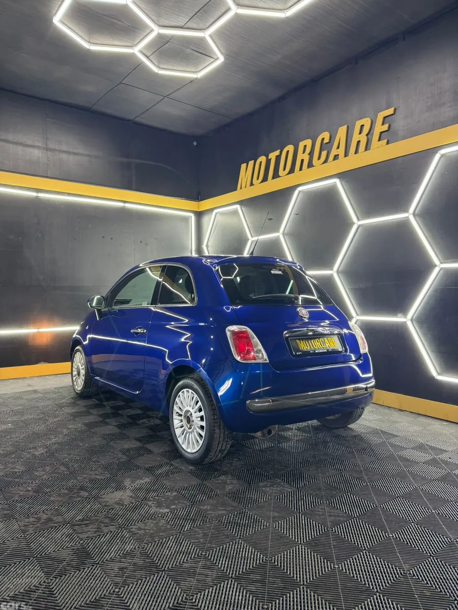 Fiat 500 Hatchback, Petrol, 2009, Blue