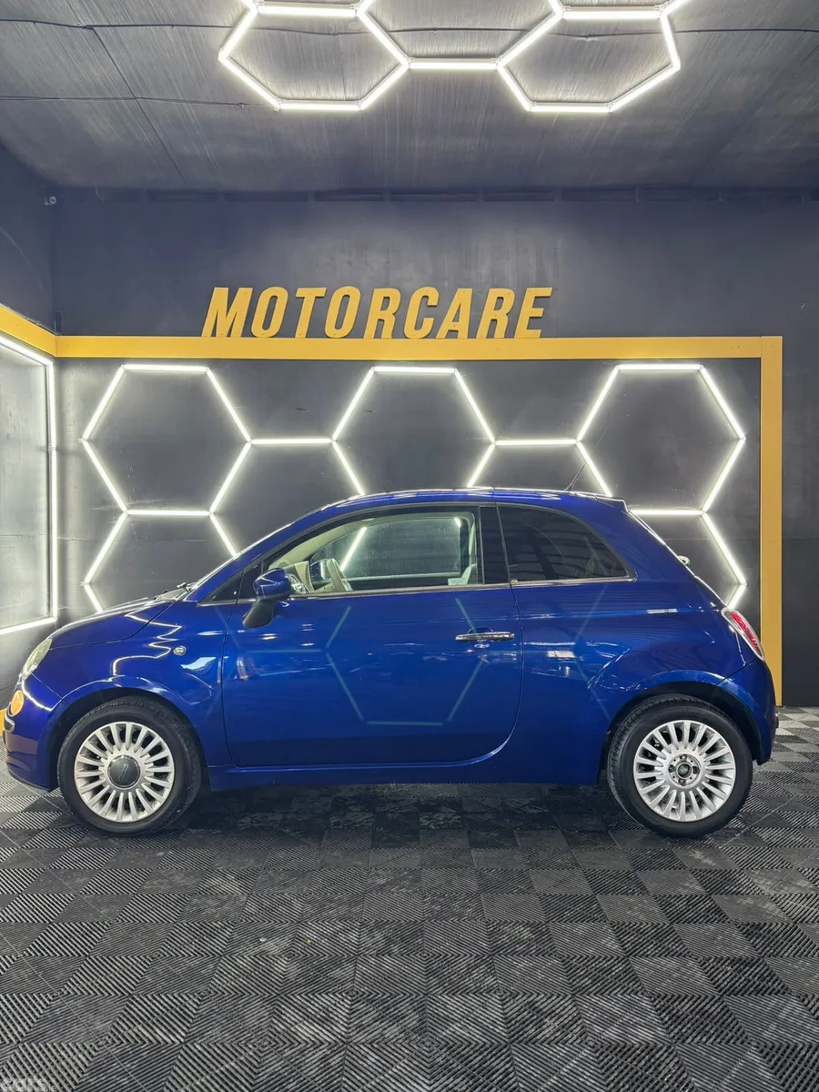 Fiat 500 Hatchback, Petrol, 2009, Blue
