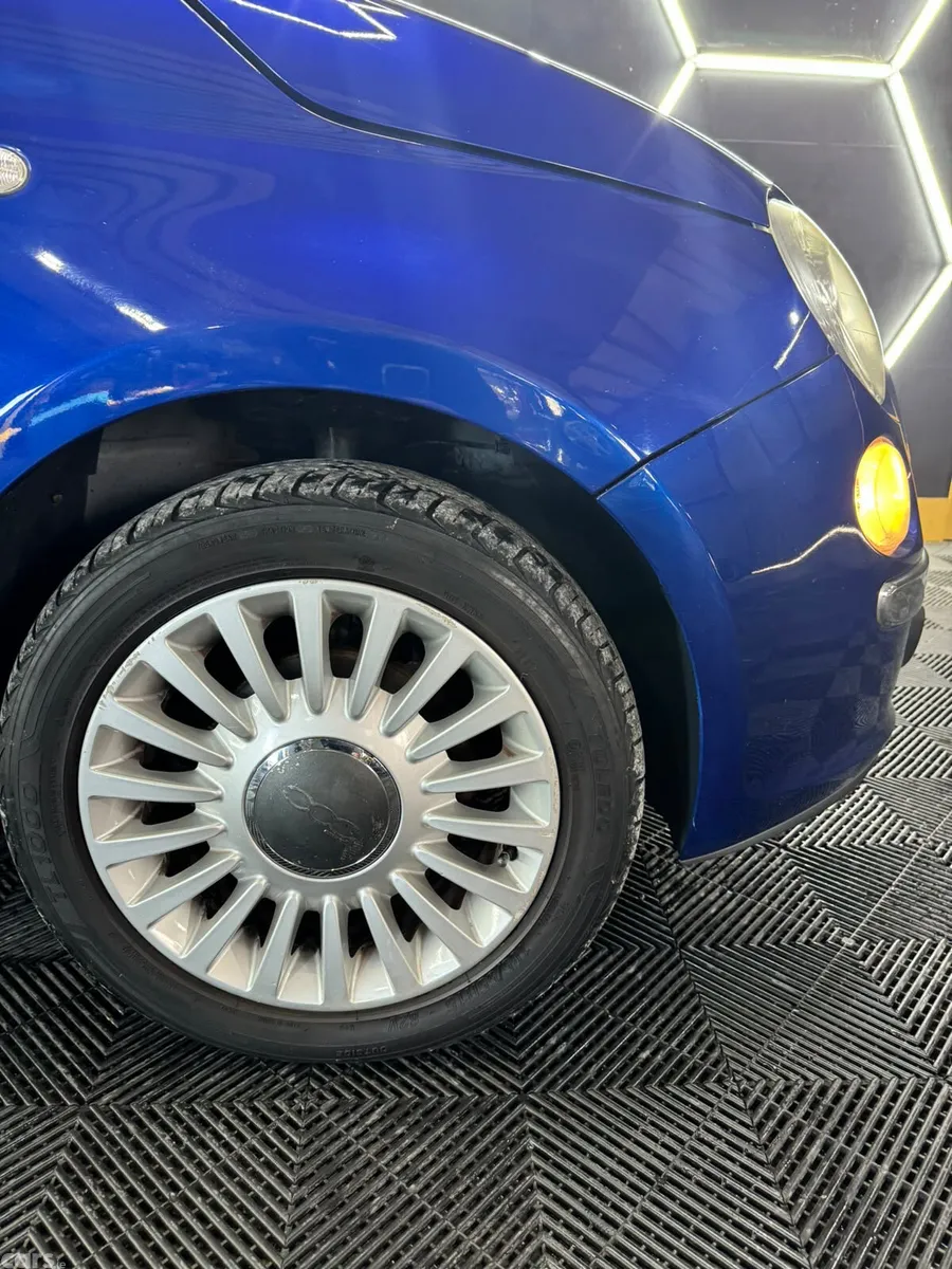 Fiat 500 Hatchback, Petrol, 2009, Blue