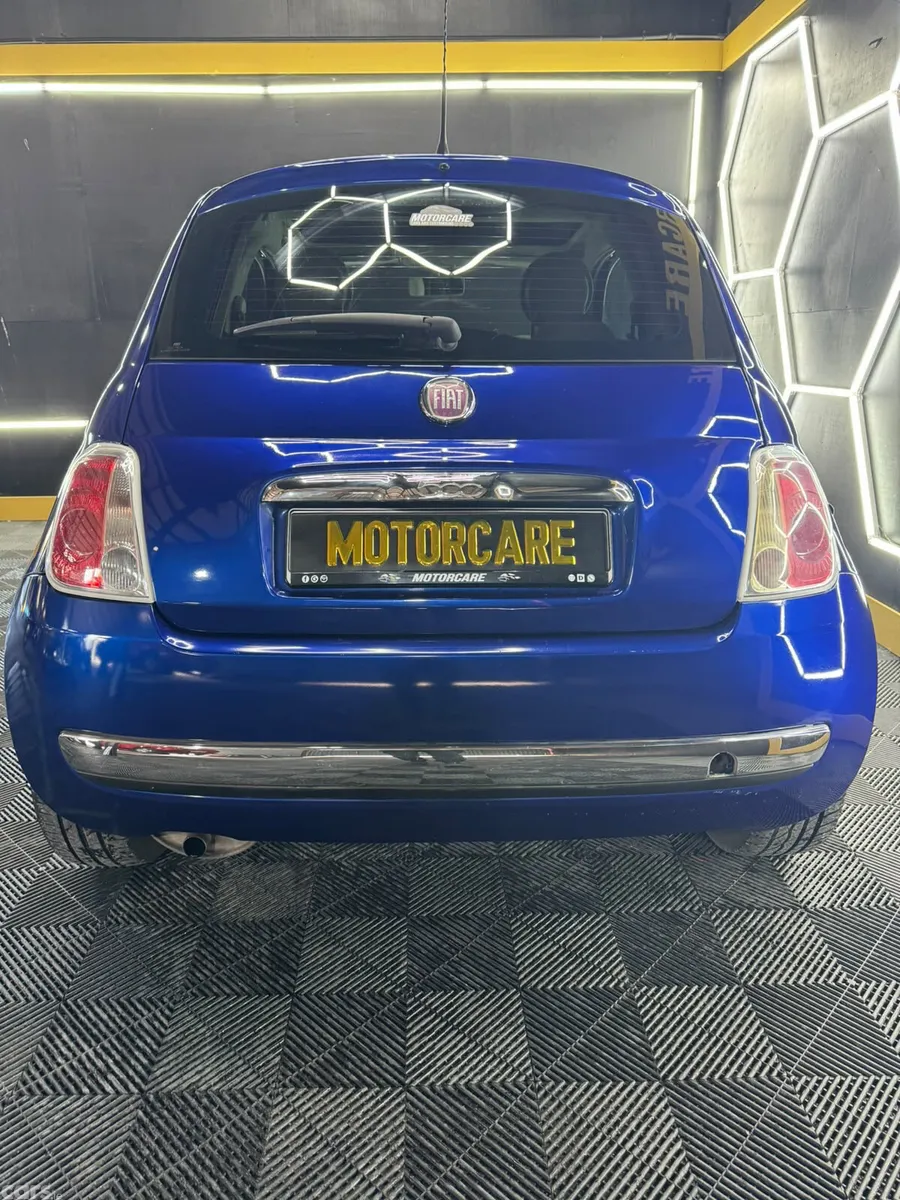 Fiat 500 Hatchback, Petrol, 2009, Blue